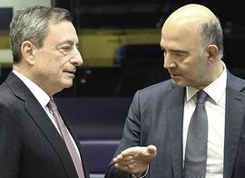 Draghi e Moscovici