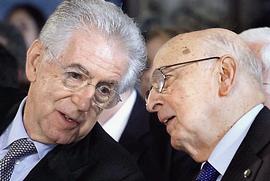 Monti e Napolitano