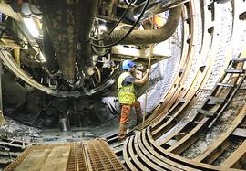 Il piccolo tunnel esplorativo di Chiomonte, unico cantiere Tav