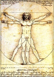 L'Uomo Vitruviano di Leonardo