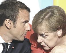 Macron e Merkel