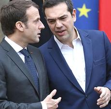 Macron e Tsipras