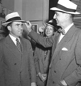 Prescott Bush con Nixon