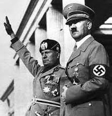 Hitler con Mussolini