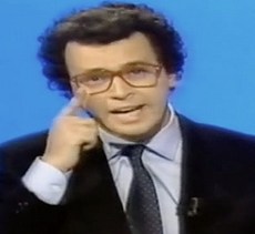 Mentana al Tg5 nel 1991