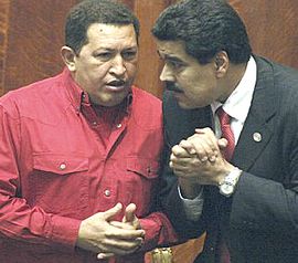 Chavez e Maduro