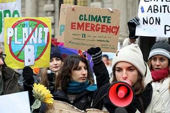 Lo sciopero degli studenti sul clima