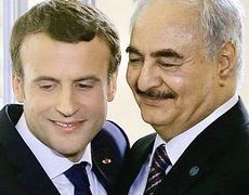 Macron e Haftar