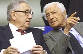 Agnelli con Kissinger