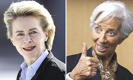 Ursula Von der Leyen e Christine Lagarde