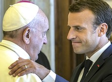 Bergoglio e Macron