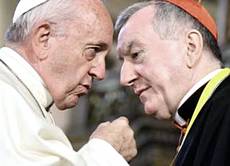 Bergoglio e Parolin