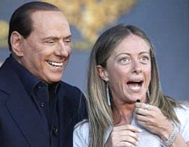 Berlusconi e Meloni