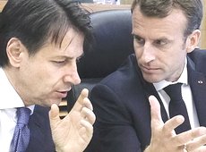 Conte e Macron