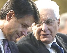 Conte e Mattarella