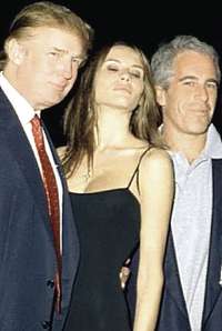 Epstein con Trump