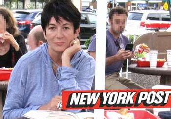 Ghislaine Maxwell nella foto del New York Post