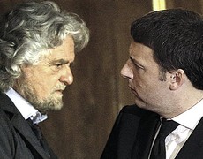 Grillo e Renzi