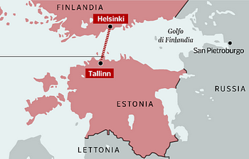 Il tunnel sotto il Baltico tra Estonia e Finlandia