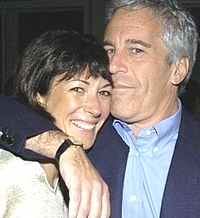 La Maxwell con Jeffrey Epstein