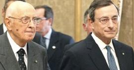 Napolitano e Draghi