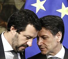 Salvini e Conte