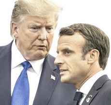 Trump e Macron