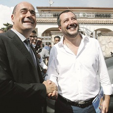 Zingaretti e Salvini