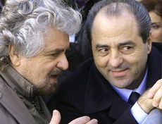 Grillo e Di Pietro