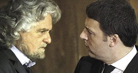 Grillo e Renzi