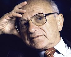Il guru neoliberista Milton Friedman