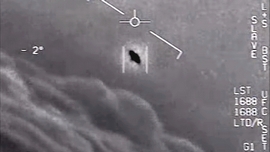 L'immagine di un Ufo diffuso dalla marina militare Usa