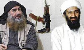 Al Baghdadi e Bin Laden