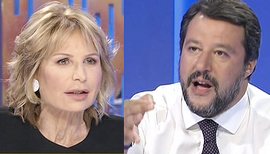 Gruber contro Salvini