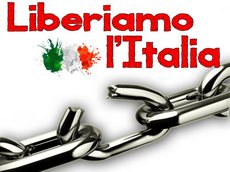 Il logo della manifestazione Liberiamo l'Italia