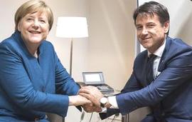 Merkel e Conte