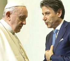 Papa Francesco e Conte