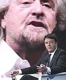 Renzi e Grillo