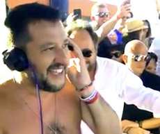 Salvini al Papeete