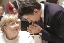 Conte con la Merkel