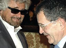 Grillo e Prodi