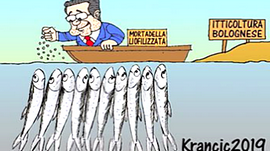 Prodi e le Sardine secondo Krancic, sul Secolo d'Italia