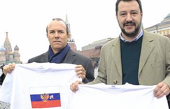 Salvini con Savoini a Mosca