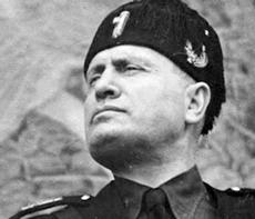 L'ex socialista Mussolini