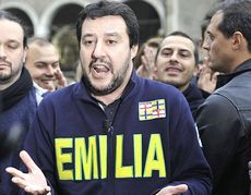 Salvini in Emilia