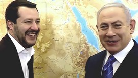 Salvini si diverte con Netanyahu