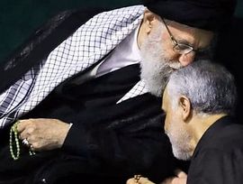 Soleimani con Khamenei