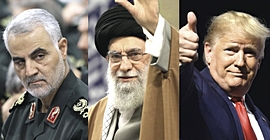 Soleimani, Khamenei e Trump