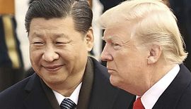 Xi Jinping con Trump