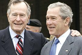 I Bush, padre e figlio